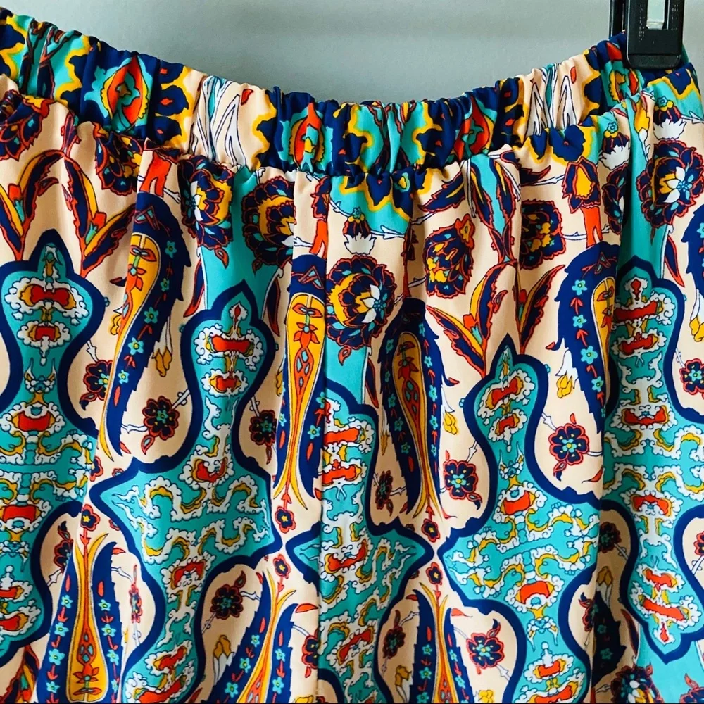 Peach Love printed shorts